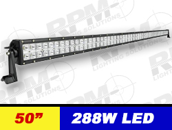 Car Truck LED Light Bar 50 inch 300w